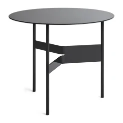 Shim coffee table Ø54 cm, Black