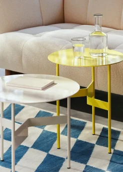 Shim coffee table Ø45 cm, Custard