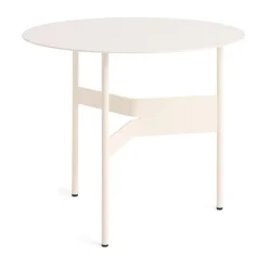 Shim coffee table Ø54 cm, Eggshell