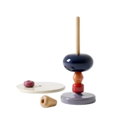 Shuffle MH1 table, Array, lacquered oak
