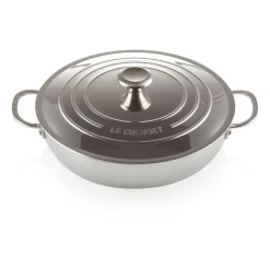 Signature 3-Ply low casserole with lid, 4.8 l