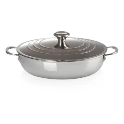 Signature 3-Ply low casserole with lid, 4.8 l