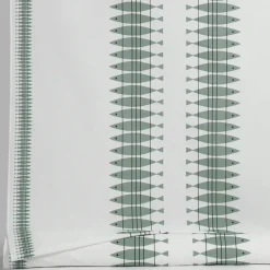Sill oilcloth by the metre, green-grey