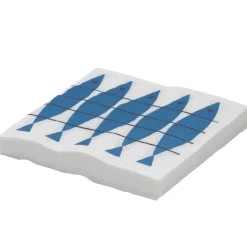 Sill paper napkin 20-pack, blue-white