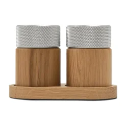 Sina salt and pepper mill 6 cm, Oak-steel