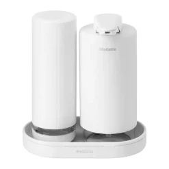 SinkStyle soap dispenser/washing liquid set, Mineral Fresh White