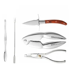 Skai sea food set 15 pieces, Stainless steel