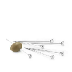 Sky cocktail stick 6-pack, Stainless steel