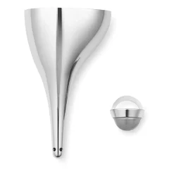 Sky decanter with filter, Stainless steel