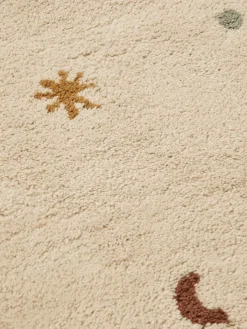 Sky rug, Parchment, 80x120 cm