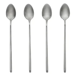 Sletten spoon long 4-pack, Full satin forged