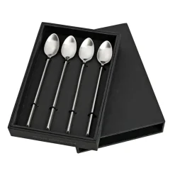 Sletten spoon long 4-pack, Full satin forged