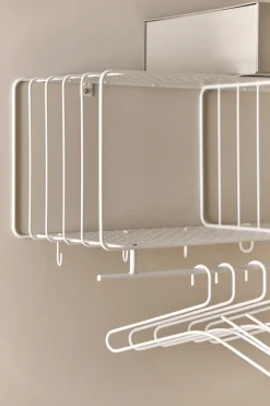 Smooth hanger 5-pack, White