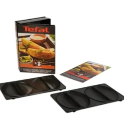 Snack Collection crepe plate for sandwich grill, Black