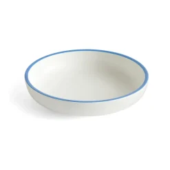 Sobremesa serving bowl L Ø25 cm, White-blue