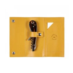Soft machine nomad corkscrew leather case, 2 pieces