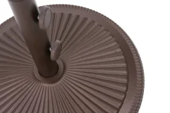 Solara parasol base, Brown-bronze