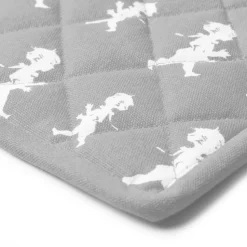 Solstickan potholder 22x22 cm, Grey