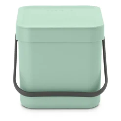 Sort & Go waste bin 6 l., Jade green