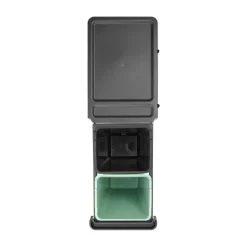 Sort&Go Built-in Bins, 2x30 L, Dark grey