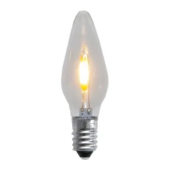 Spare lamp E10 LED filament soft glow 3-pack, 0.5W 1900K non-dimmable