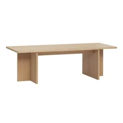 Split coffee table, Oak