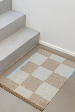 Square all-round door mat, Camel, 55x80 cm