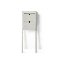 Square bed- and hall way shelf, Sand