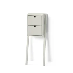 Square bed- and hall way shelf, Sand