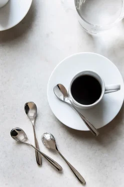 Stanton Bright coffee spoon 8-pack, Stainless steel