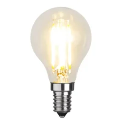 Star Trading E14 LED filament clear, 4.5 cm, 2700K