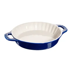 Staub Ceramic pie dish Ø24 cm, Dark blue