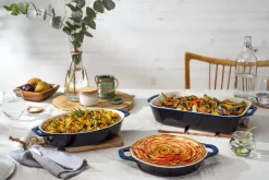 Staub Ceramic pie dish Ø24 cm, Dark blue