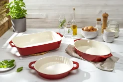 Staub Ceramic pie dish Ø24 cm, Cherry