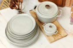 Staub New White Truffle plate, Ø22 cm