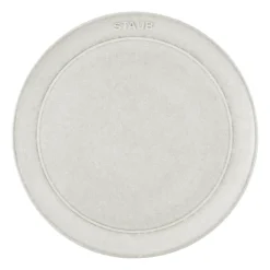 Staub New White Truffle plate, Ø20 cm