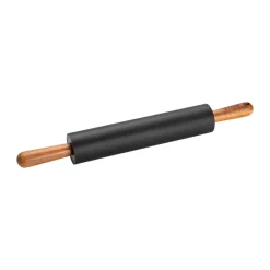 Staub rolling pin silicone L, Black acacia wood