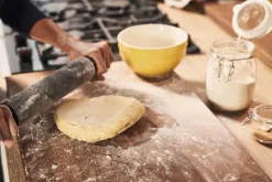 Staub rolling pin silicone L, Black acacia wood