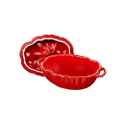 Staub tomato casserole dish stoneware 0.5 l, red