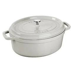 Staub White Truffle casserole oval, 4.2 l