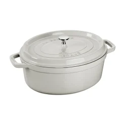 Staub White Truffle casserole oval, 2.35 l