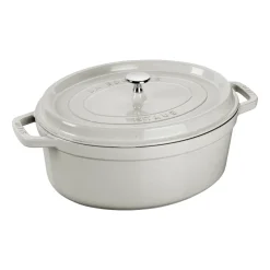 Staub White Truffle casserole oval, 3.2 l