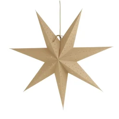 Stella advent star beige, Ø60 cm