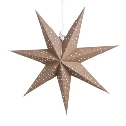 Stella advent star mocca, Ø60 cm
