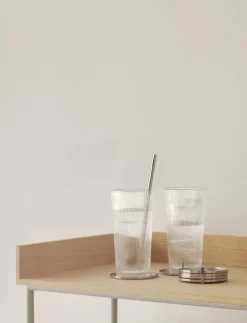 Stelton reusable straws 4-pack, Steel