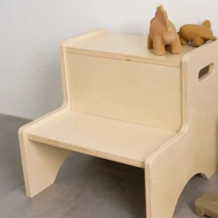 Step Up children's stool, Birch
