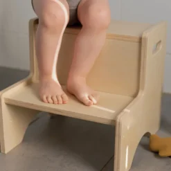 Step Up children's stool, Birch