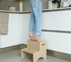 Step Up children's stool, Beige