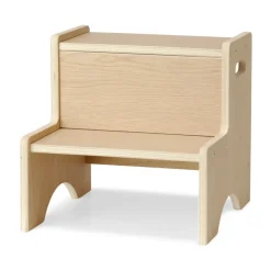 Step Up children's stool, Oak