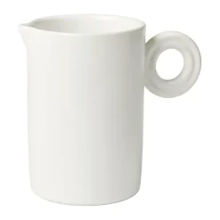 Stevns milk pitcher 40 cl, Chalk white